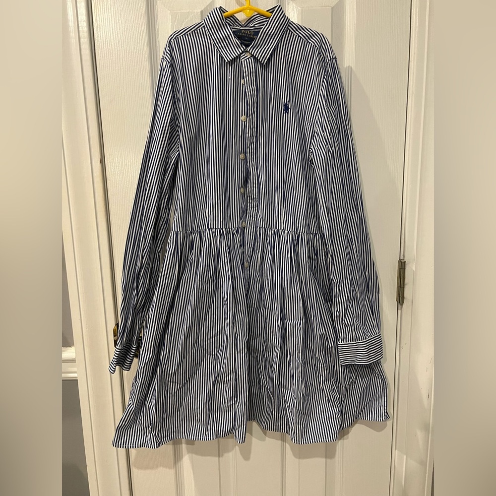 Size 16 Girls (Worn as Women’s XS!) Polo Ralph Lauren button up dress